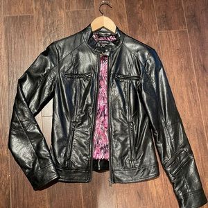 XXS Le Château leather jacket